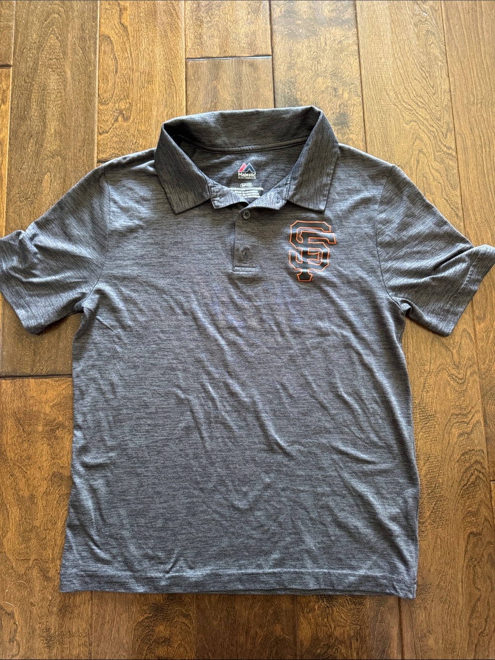 Men's Gray San Francisco Giants Polo Shirt